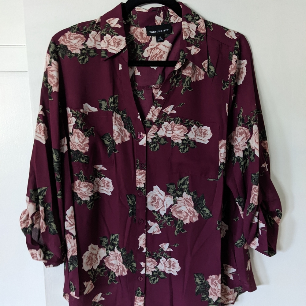 Floral blouse